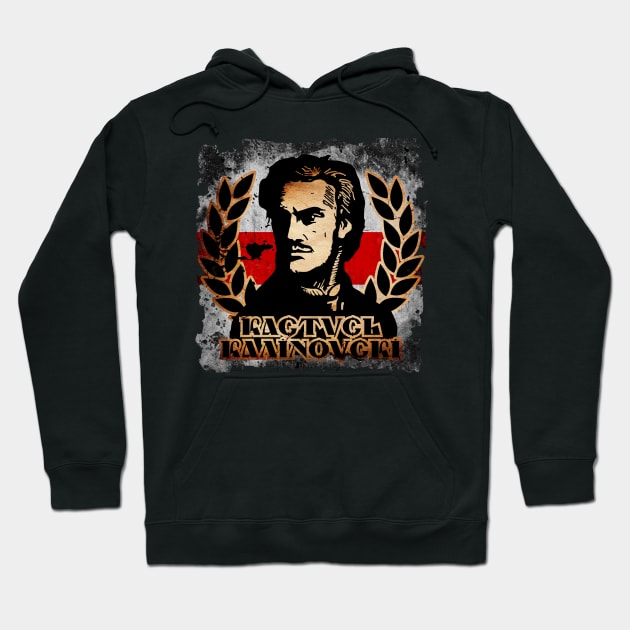 Konstanty Kalinowski Hoodie by LosFutbolko